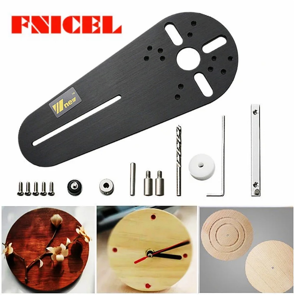 Dowel Jig Kit - Circle Cutting Jig for Bosch Makita