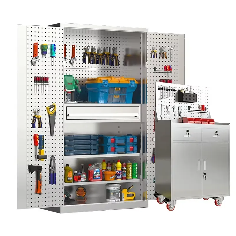 Workshop Tools Storage - Customizable 304 Stainless Steel Tool Cabinet