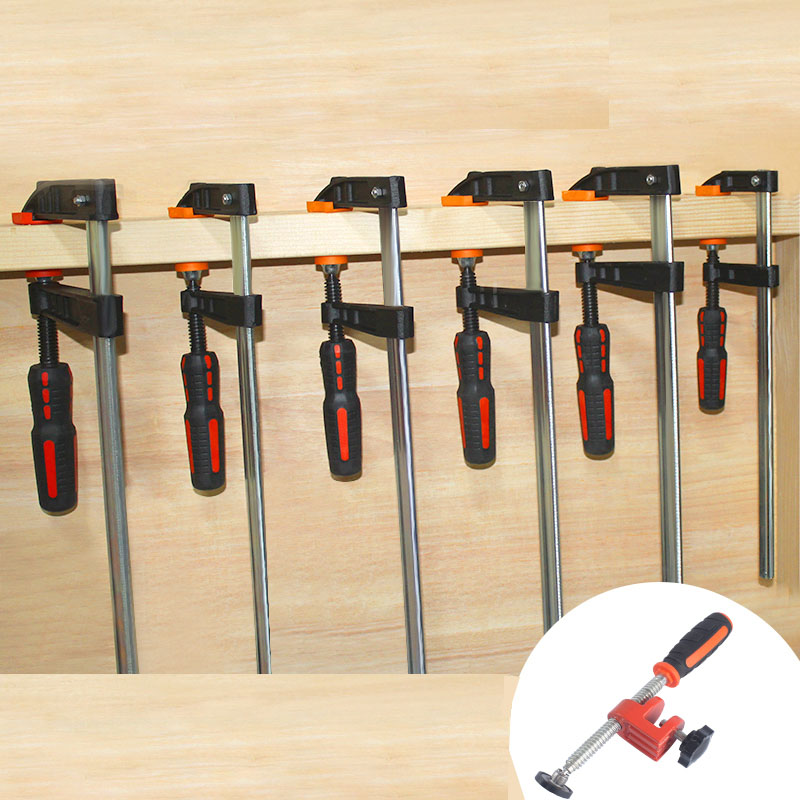 Clamp Set F Style - Malleable Iron Bar F Clamp Clutch