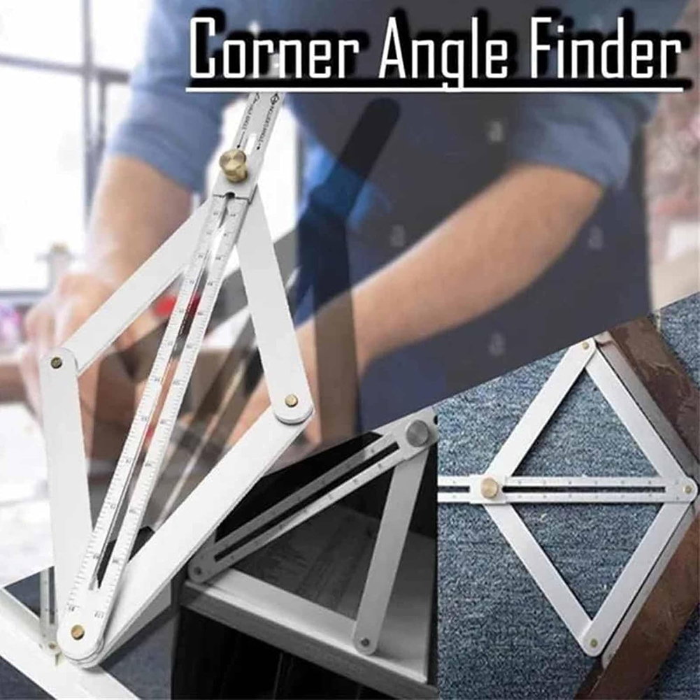 Workshop Measuring Tools - Aluminum Alloy Angle Protractor,Corner Angle Measuring