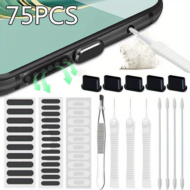 Tools Xiaomi - 75pcs Phone Charging Port Cleaner Kit