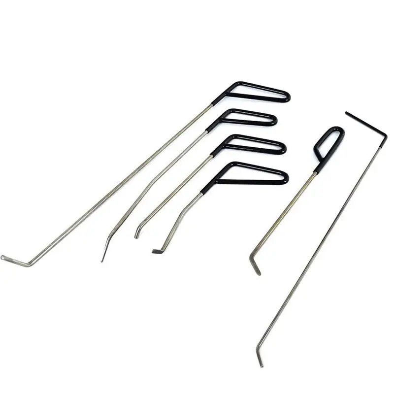 Car Workshop Tools Equipment - 6pcs Car Dent Puller Rod Hooks