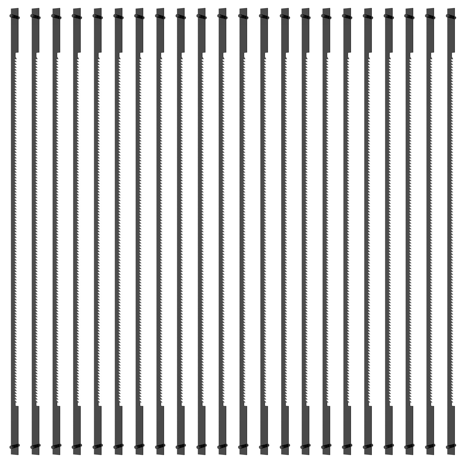 Dowel Jig Kit - 6-1/2 Inch Coping Saw Blades 24TPI