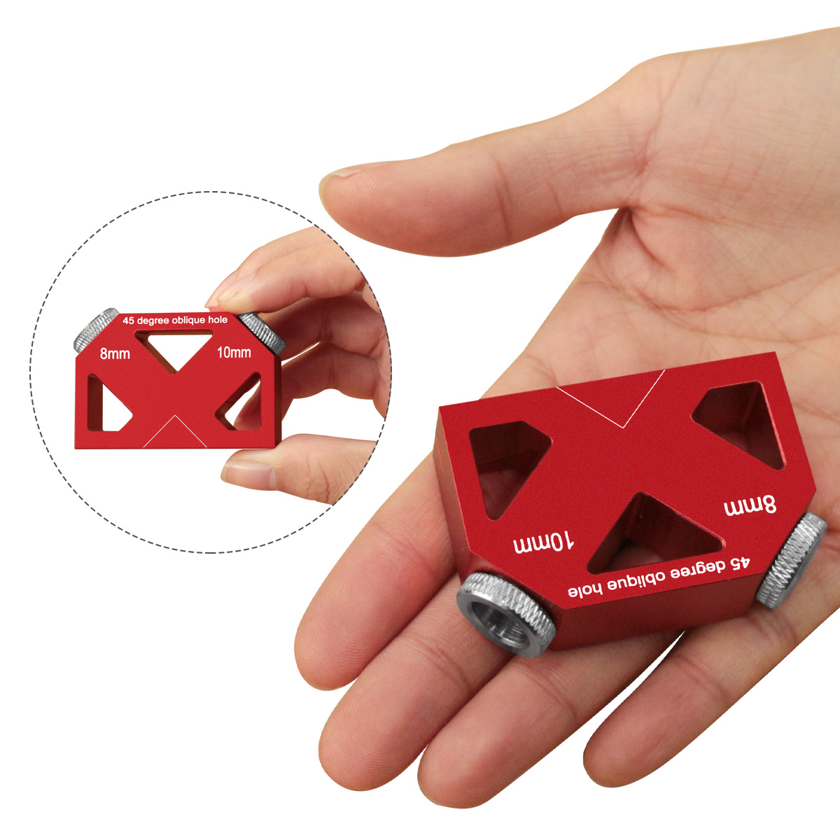 Dowel Jig Kit - 45° Aluminum Pocket Hole Jig Kit