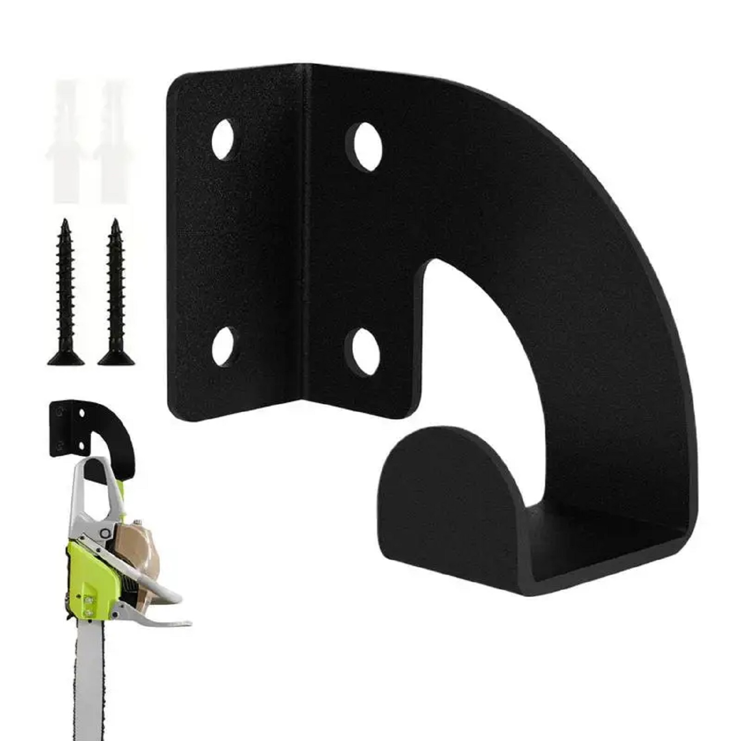 Workshop Tools Hanging - Heavy Duty Metal Chainsaw Wall Mount