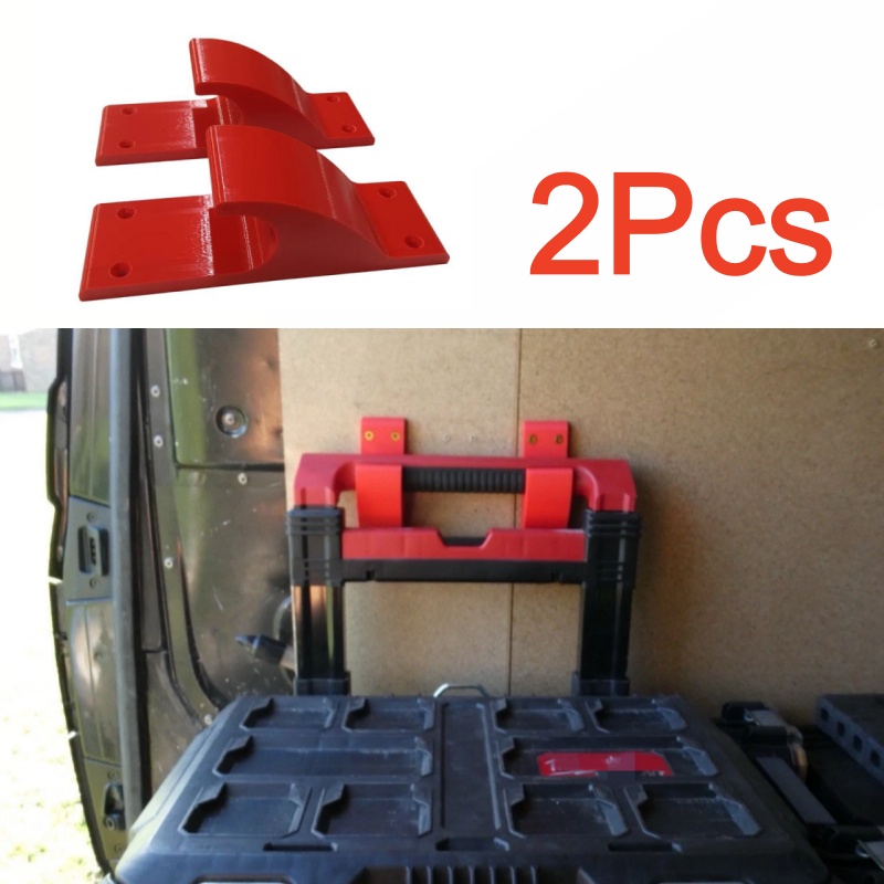 Workshop Tools Ltd - 2Pcs Trolley Hooks For Milwaukee Packout