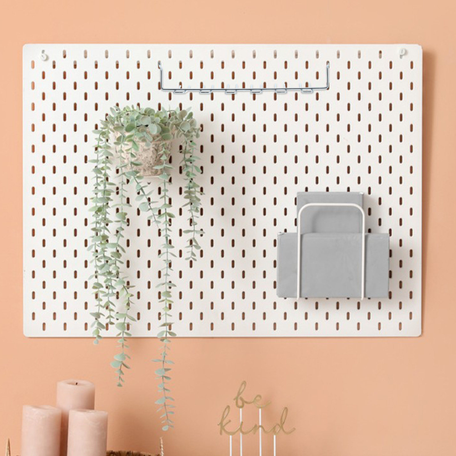 Workshop Tools Storage - 2Pcs Versatile Iron Pegboard Tool Hooks