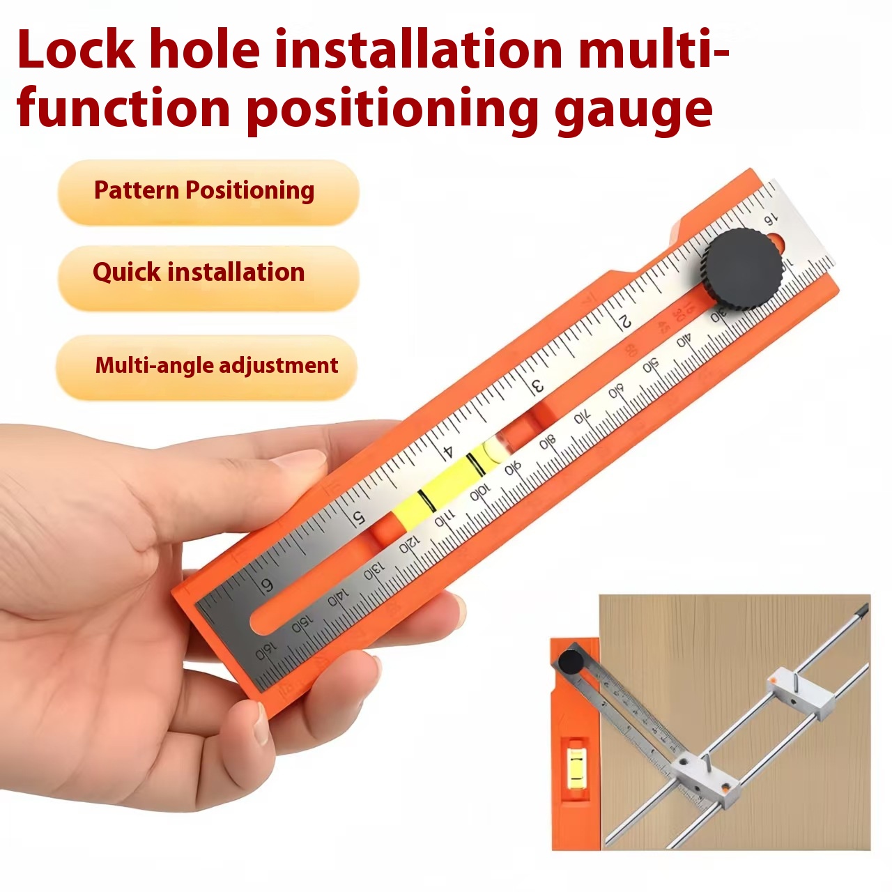 Multi-role Depth Measuring Rul - Workshop Measuring Tools recension och pris