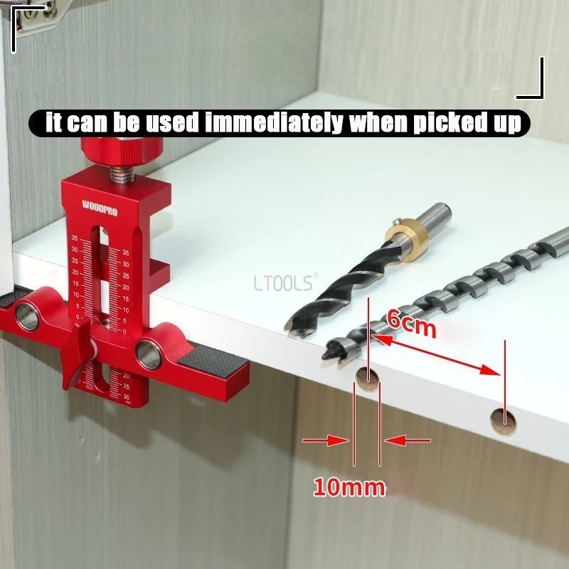 Woodworking Cabinet Door Insta - Dowel Jig Kit recension och pris
