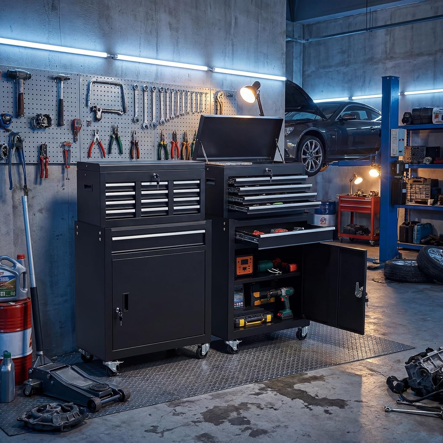 5 Drawer Rolling Tool Cabinet  - Workshop Tools Box recension och pris