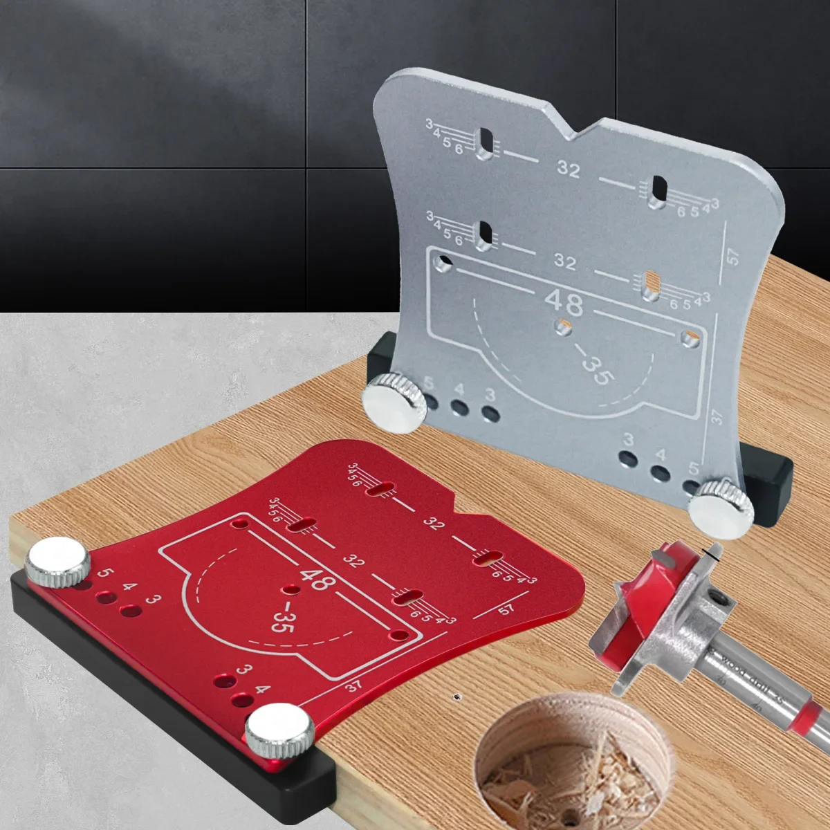 35mm Hinge Hole Positioning Te - Dowel Jig Kit recension och pris