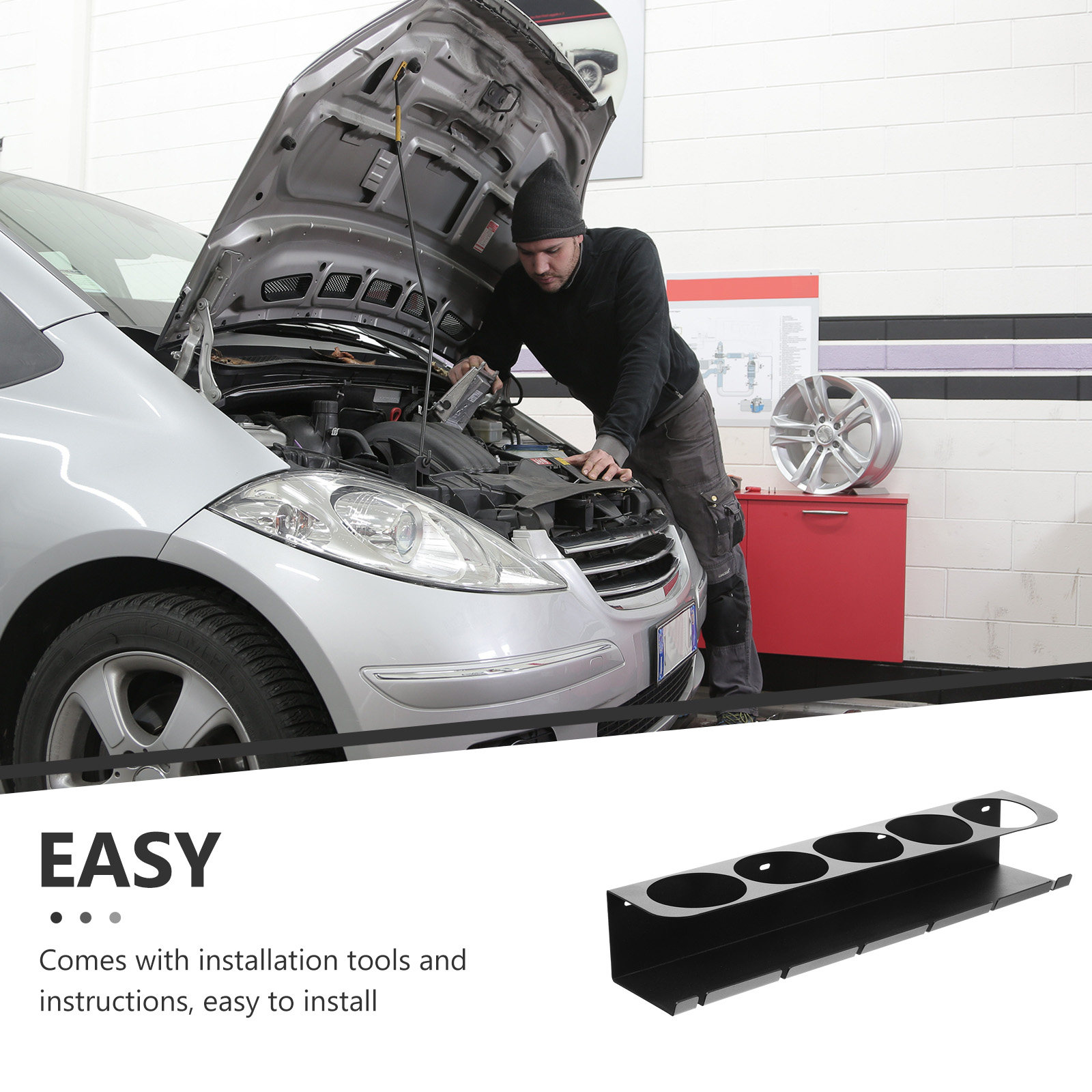 1Set Heavy Duty Metal Power To - Workshop Tools Storage recension och pris