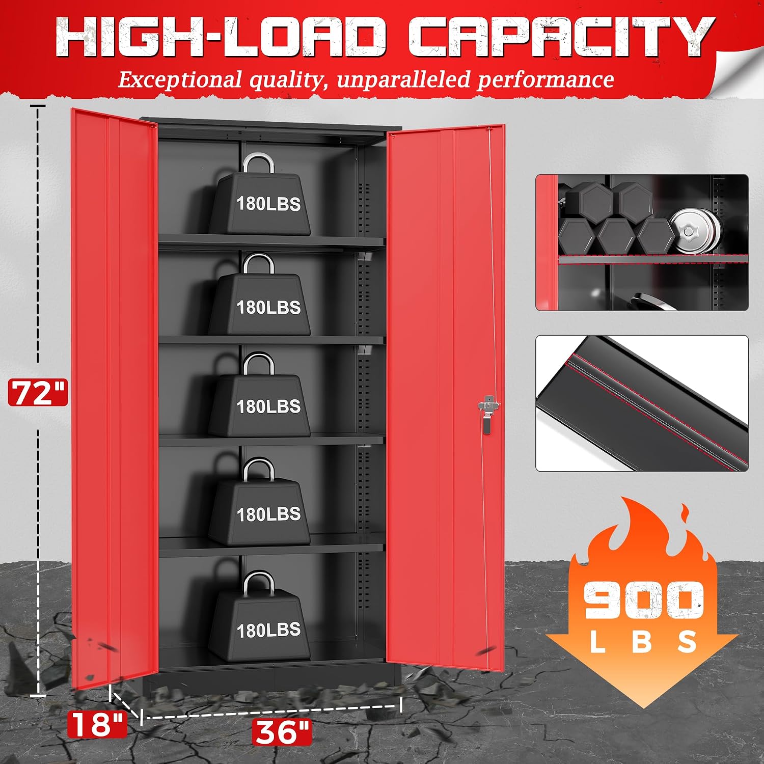 Heavy Duty Metal Garage Storag - Workshop Tools Storage recension och pris
