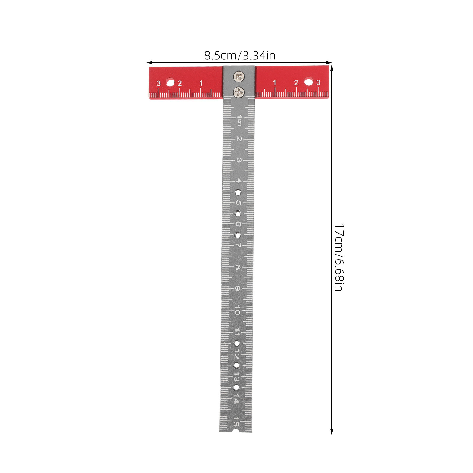 T Ruler Aluminum Alloy Precise - Workshop Measuring Tools recension och pris