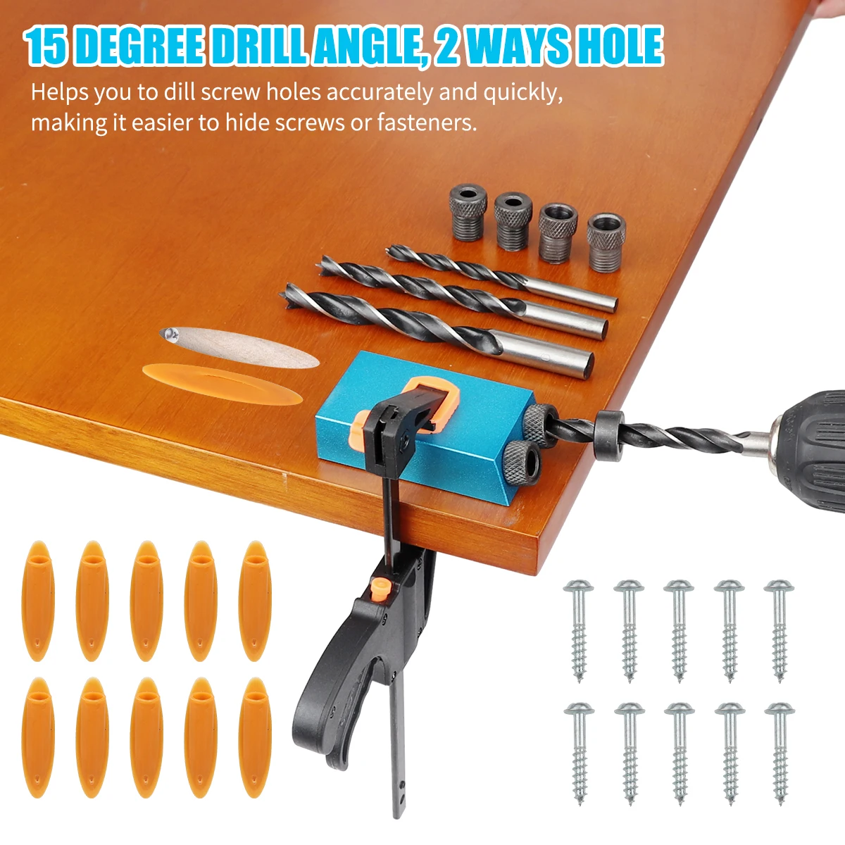 15 Degree Angle Locator Diagon - Pocket Hole Jig recension och pris