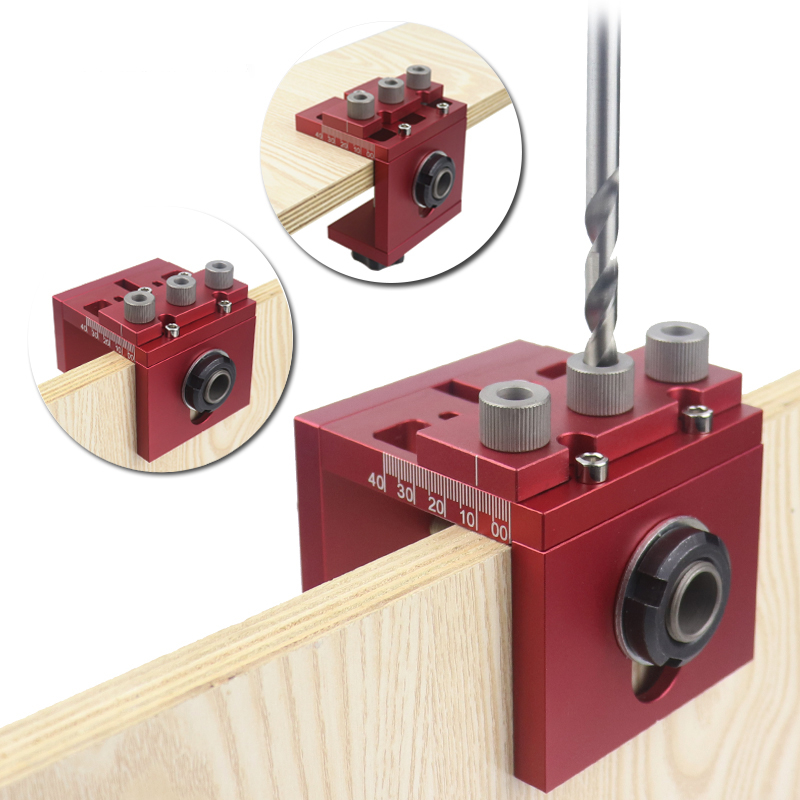 Removable 3 in 1 Doweling Jig  - Pocket Hole Jig recension och pris