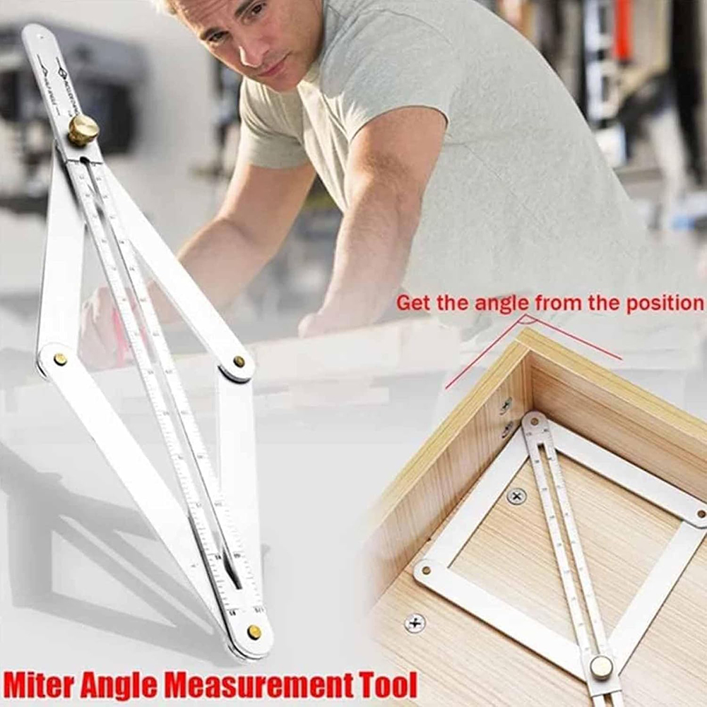 Aluminum Alloy Angle Protracto - Workshop Measuring Tools recension och pris