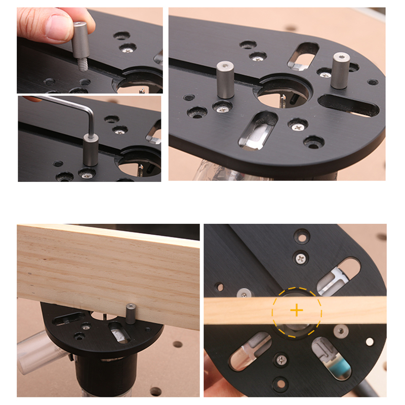 Circle Cutting Jig  For Small  - Dowel Jig Kit recension och pris