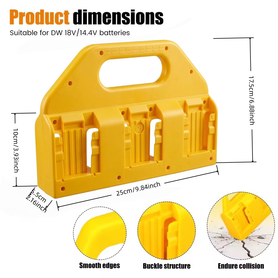 For Dewalt 18V Battery Storage - Tools In Electrical Workshop recension och pris