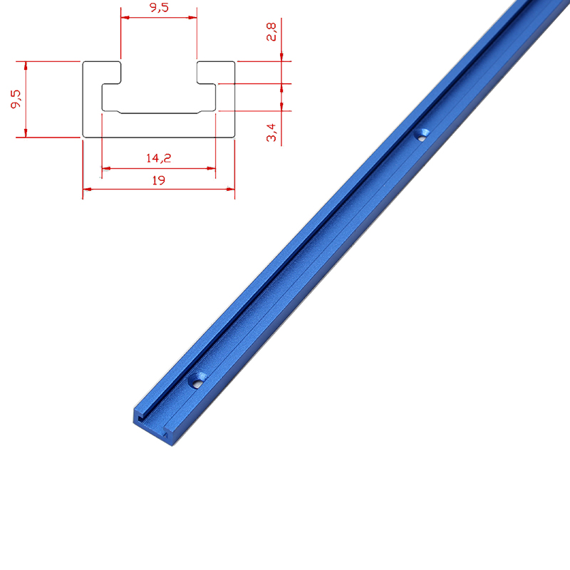 1Pc 19/30/45/75Type T-tracks T - Dowel Jig Kit recension och pris