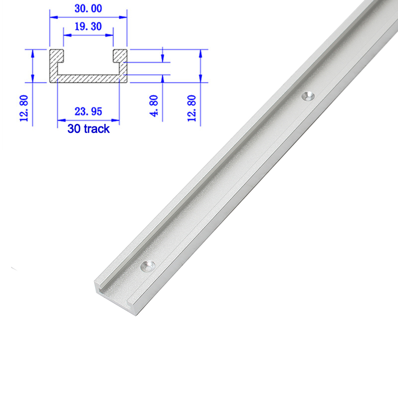 1Pc 19/30/45/75Type T-tracks T - Dowel Jig Kit recension och pris