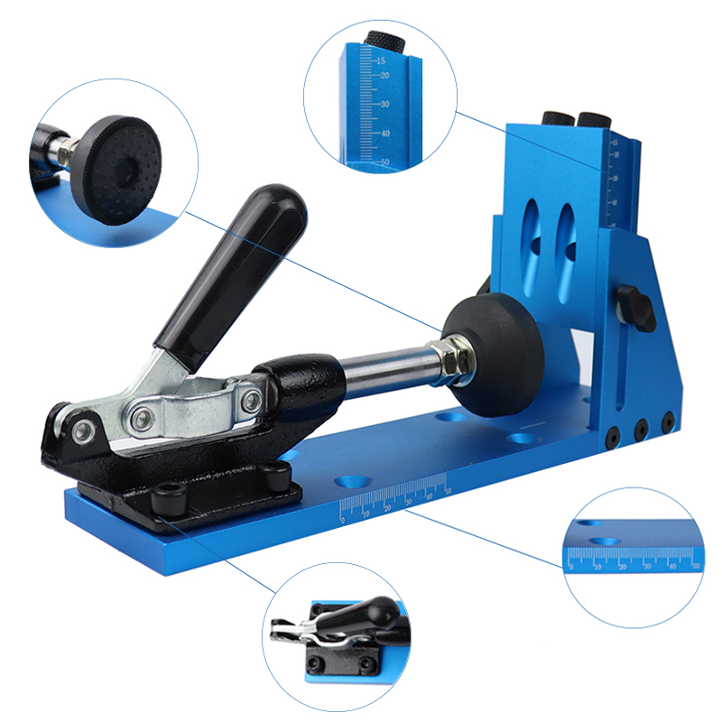 Woodworking Inclined Hole Dowe - Pocket Hole Jig recension och pris