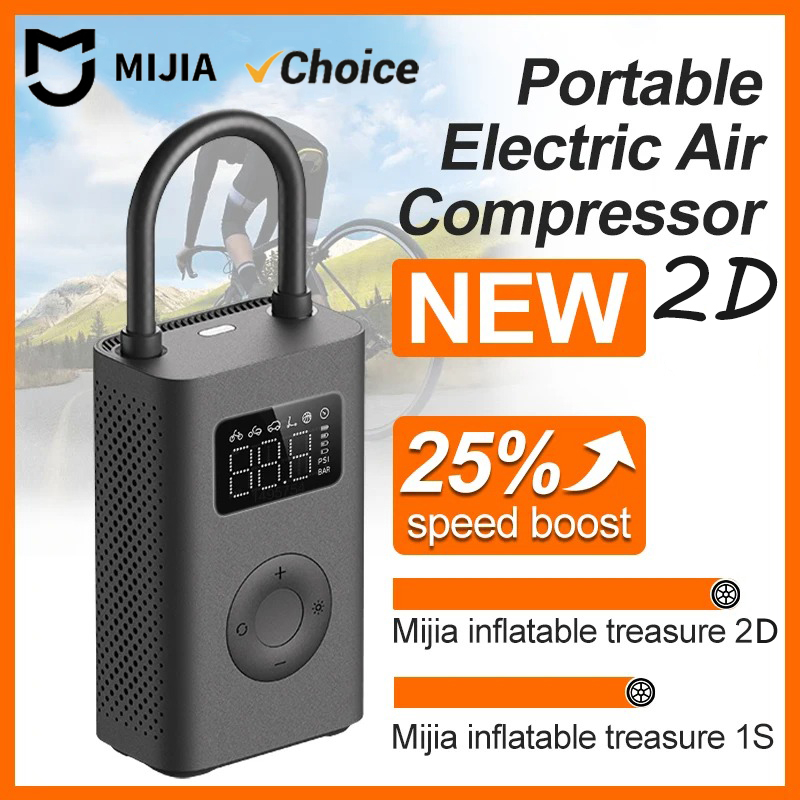 Original MIJIA Air Pump 2D 25% - Tools Xiaomi recension och pris