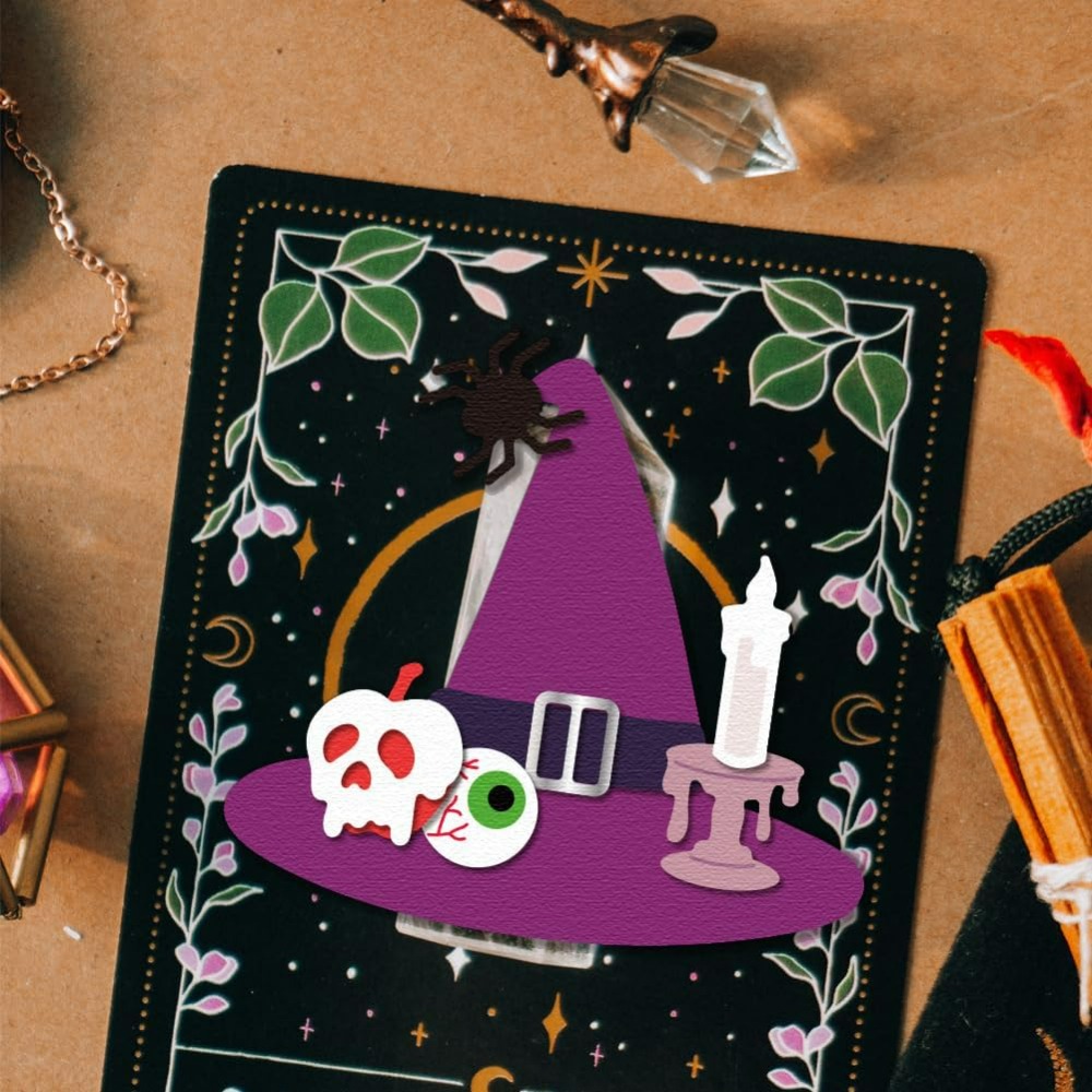 Witch Hat Cutting Dies for DIY - Tap Die Set recension och pris