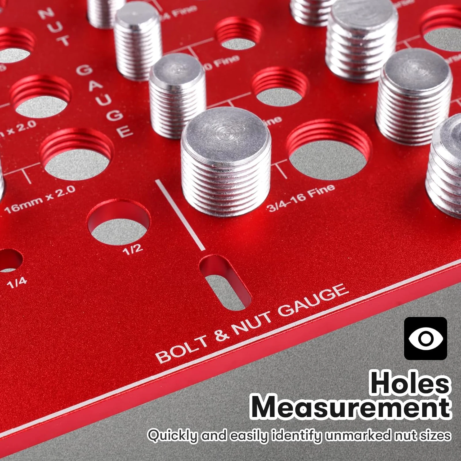 Nut and Bolt Thread Gauge Set  - Workshop Measuring Tools recension och pris
