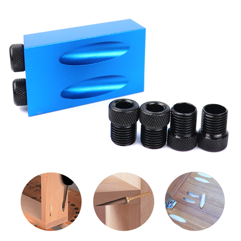 7/14pcs 15 Degress Oblique Hol - Pocket Hole Jig recension och pris