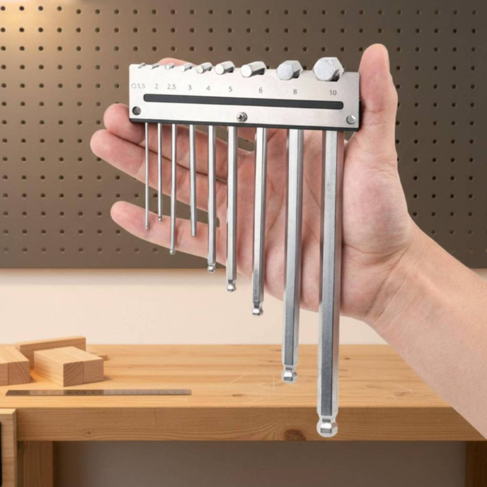 Wall Mounted Hex Key Holder Me - Workshop Tools Storage recension och pris