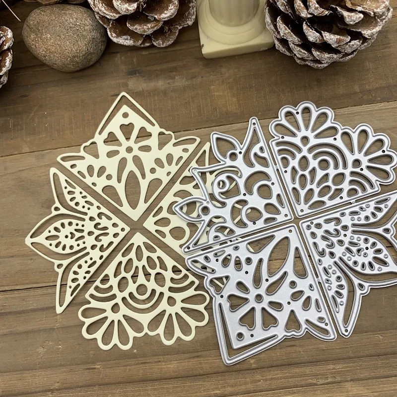 4Pcs Lace corner  Metal Cuttin - Tap Die Set recension och pris