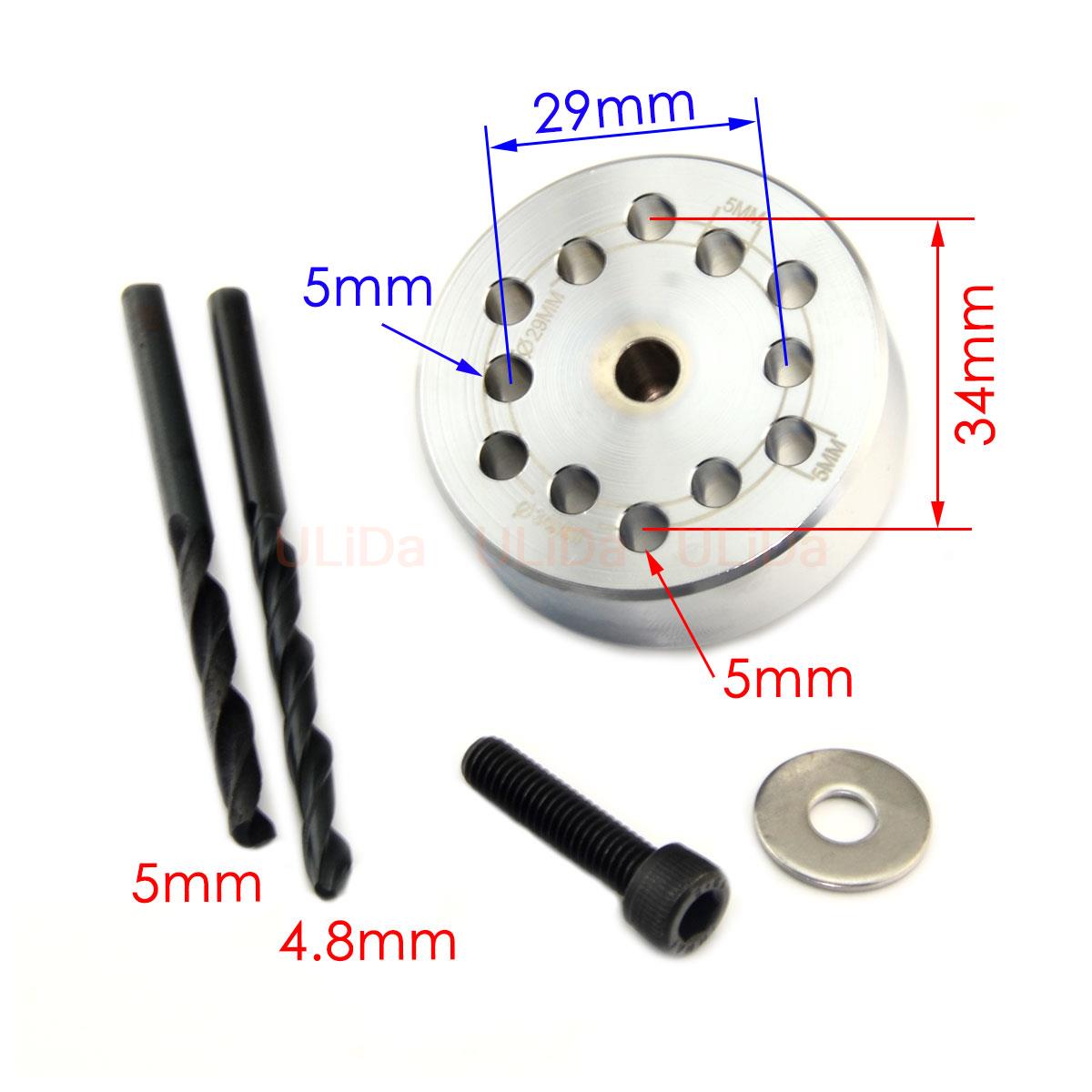 Wood Prop Propeller Drilling J - Dowel Jig Kit recension och pris