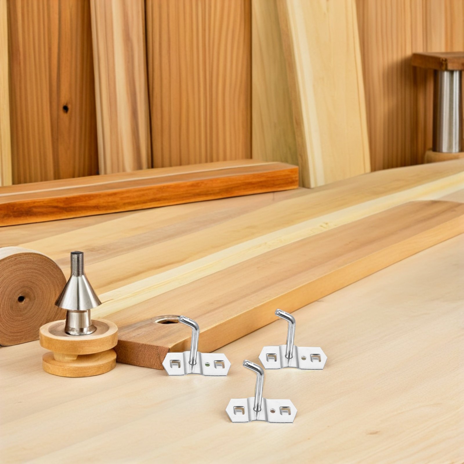 12Pcs Single-Slope Metal Pegbo - Workshop Tools Hanging recension och pris