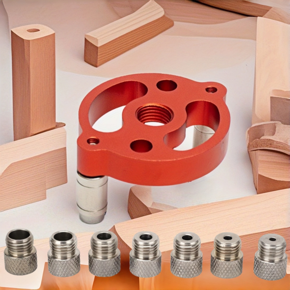 Aluminum Alloy Self Centering  - Pocket Hole Jig recension och pris