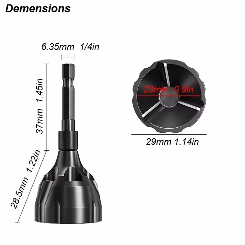 Hex Shank External Chamfering  - Tools In Electrical Workshop recension och pris