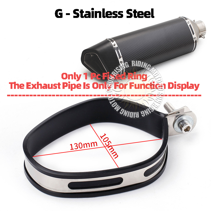 29 Types Carbon Fiber Stainles - Pipe Clamp Bar recension och pris