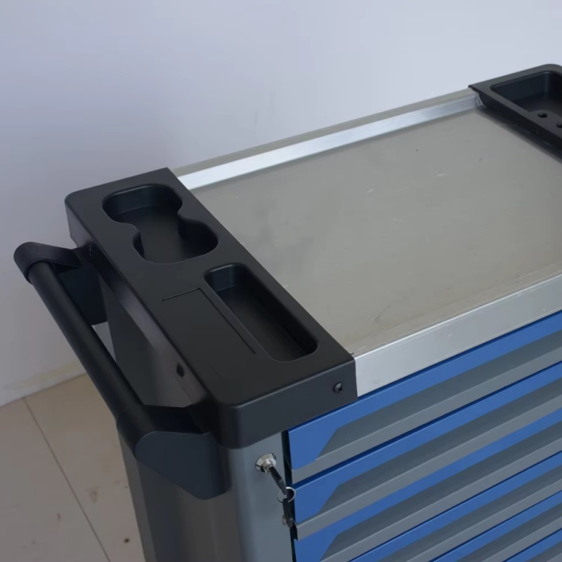 7-Drawer Lockable Rolling Stee - Workshop Tools Storage recension och pris