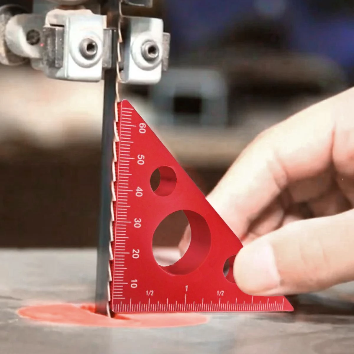 Aluminum 45/90 Degree Triangle - Workshop Measuring Tools recension och pris