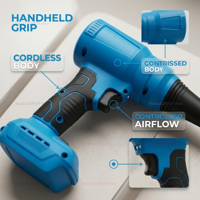 18V Brushless Cordless Air Dus - Tools In Electrical Workshop recension och pris