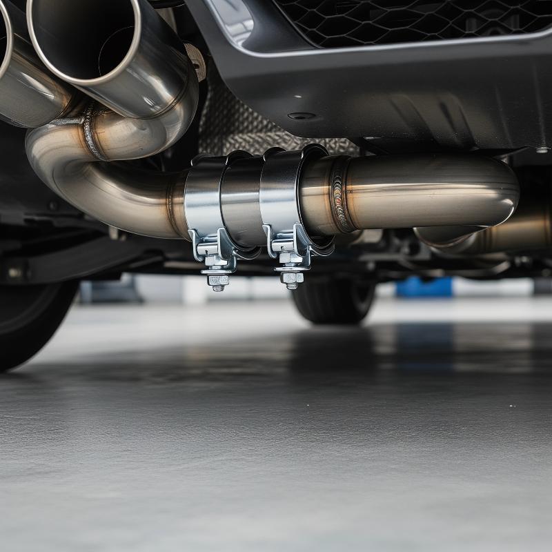 Exhaust Clamp 45mm 50mm 55mm 6 - Pipe Clamp Bar recension och pris