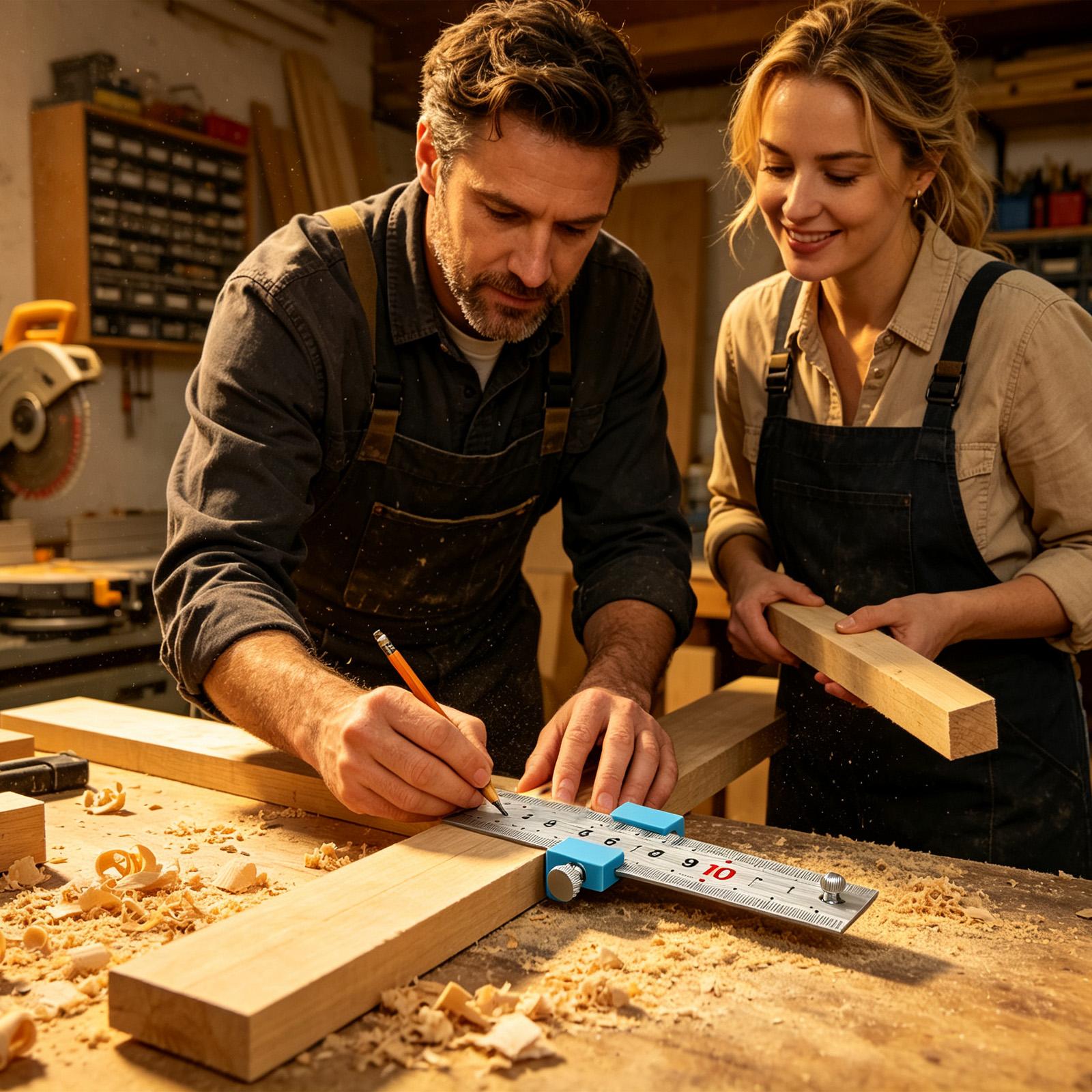 Carpentry Tools Carpentry Rule - Workshop Measuring Tools recension och pris