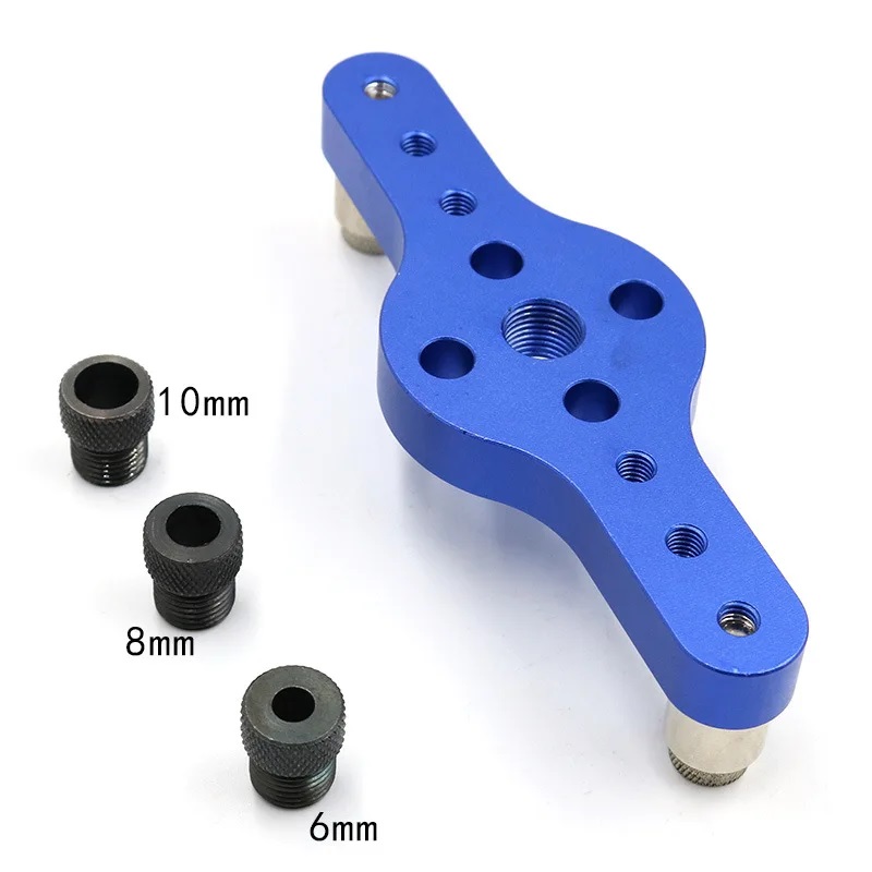 6/8/10mm Alloy Vertical Hole J - Dowel Jig Kit recension och pris