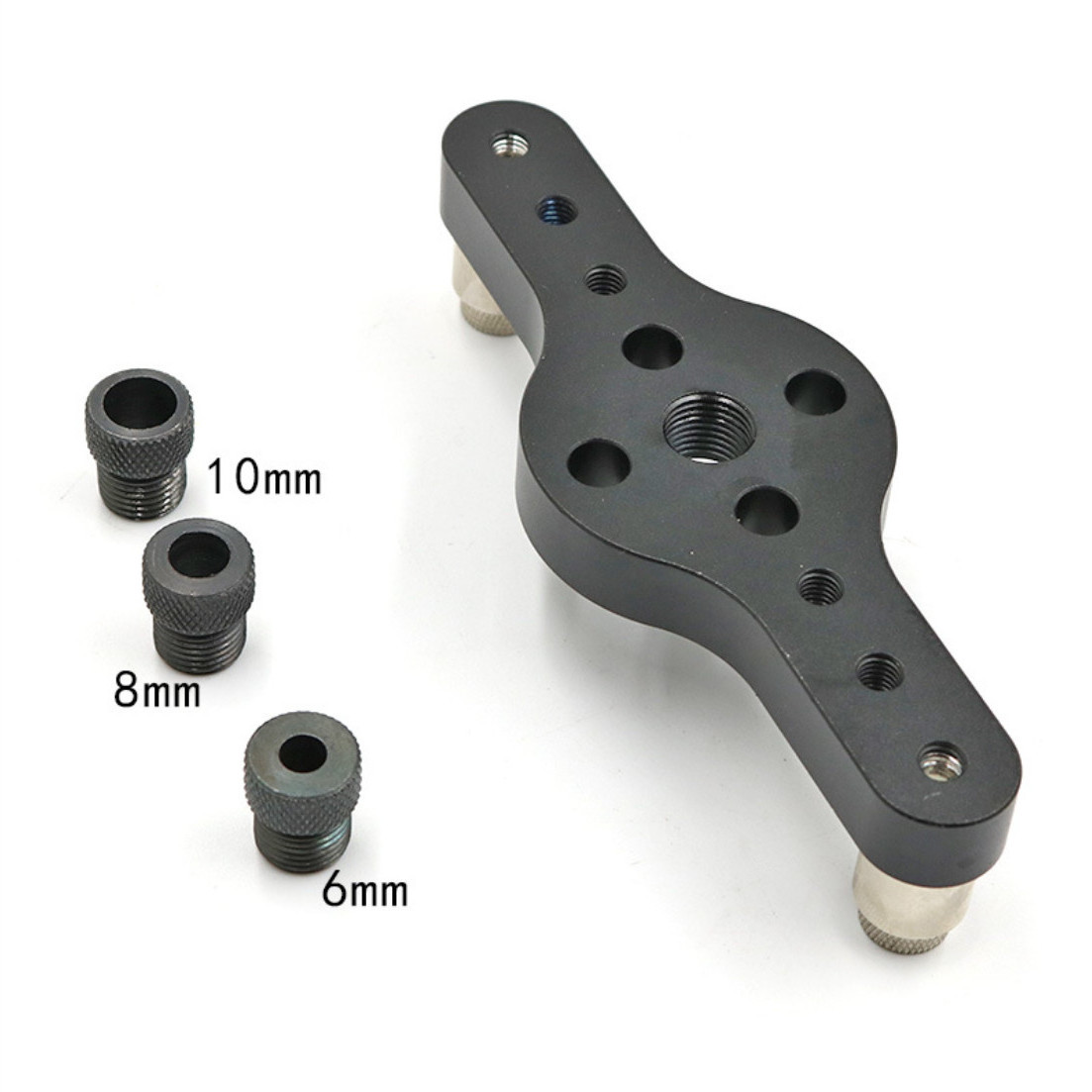 6/8/10mm Alloy Vertical Hole J - Dowel Jig Kit recension och pris